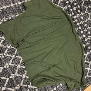 Olive Green Knit Top